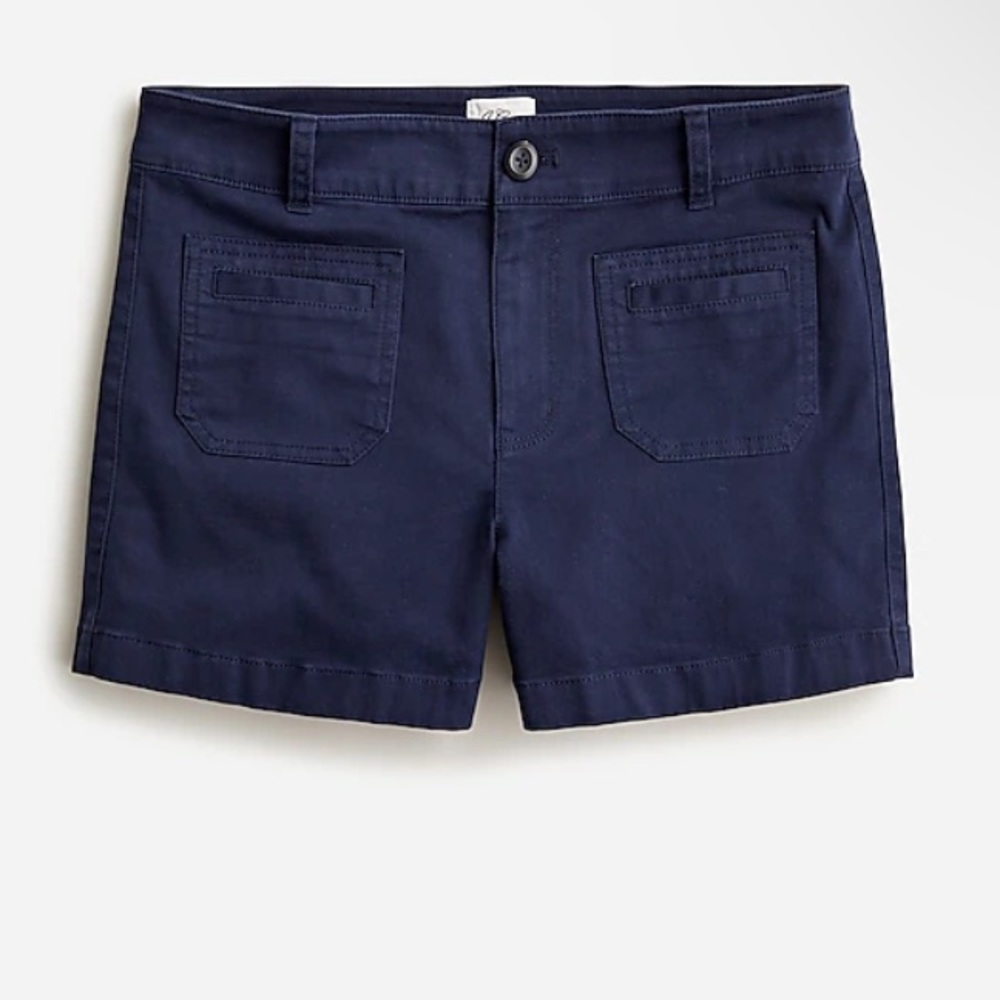 J. Crew NWT Patch-Pocket Chino Shorts